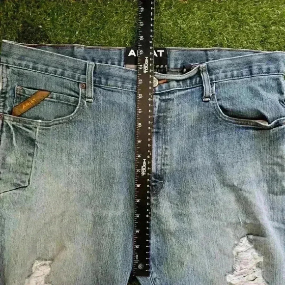 ARIAT Men's Rebar M4 Low Rise Boot 40 x 30 DuraStretch Jeans 10016221 - A - Picture 9 of 10